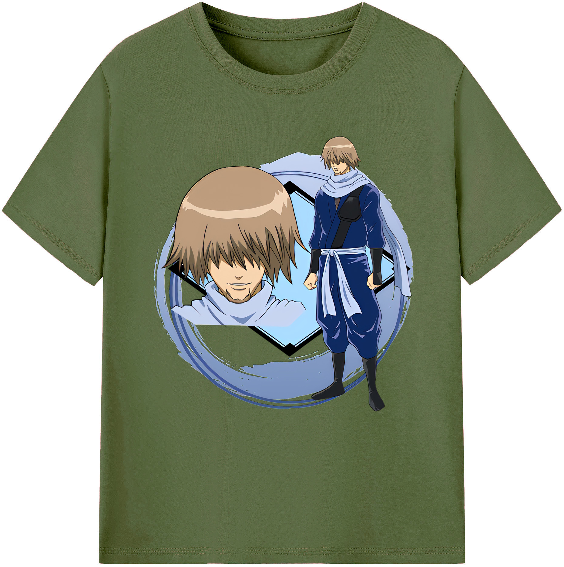 （画像用） ぎんたま 坂田銀時（さかたぎんとき） 神楽 志村新八（しむら しんぱち） GINTAMA Sakata Gintoki Kagura Shimura Shinpachi 綿100％半袖Tシャツ（フロントプリント）